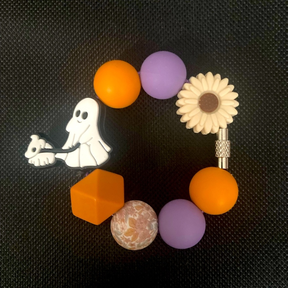 Ghost walking Dog Stanley Cup Charms